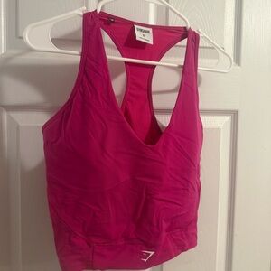 Gymshark Fuchsia Sports Bra with pads
